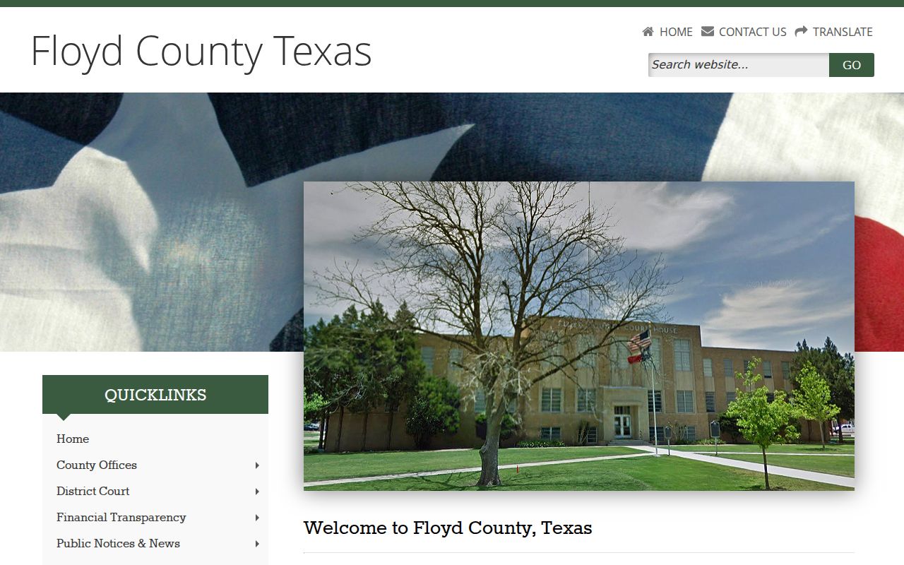Floyd County court docket official courthouse entry point